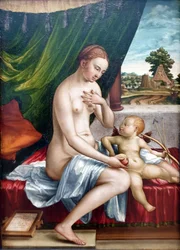 Tedesco: Venus und Amor Venere e Cupido