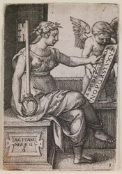 Grammatica, dalla serie "Le arti liberali"