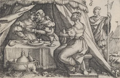 Giuditta e Oloferne a cena