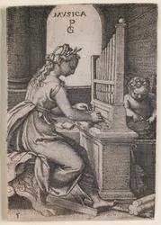 Musica, dalla serie Le Arti Liberali