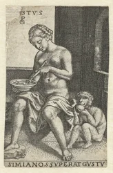 Smaak (Gustus) Gvstvs simia nos svperat gvstv (titolo sull