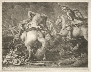 Scaramuccia tra ussari prussiani e ungheresi