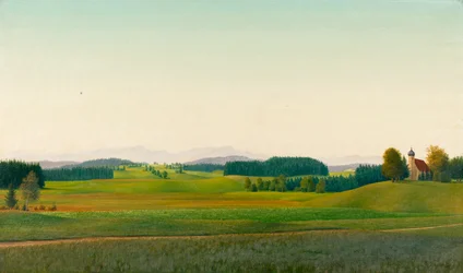 Paesaggio vicino a Tuntenhausen