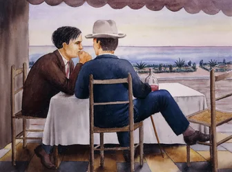 Sulla terrazza