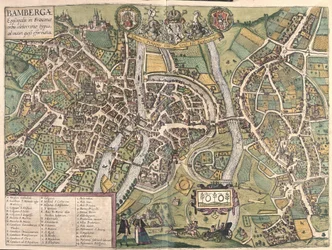 Bambergen (Germania) (incisione)