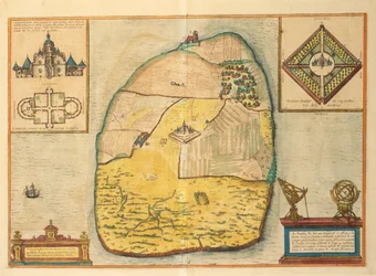Uranienborg da Civitates Orbis Terrarum