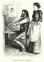 Illustrazione per Trilby di George du Maurier