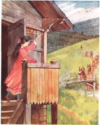 Biancaneve, illustrazione da 