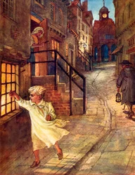 Wee Willie Winkie (litografia a colori)