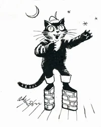 Il gatto con gli stivali (piattaforma di mattoni)