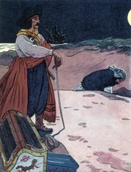 Il tesoro è sepolto Illustrazione da 
