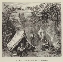 Una battuta di caccia in Virginia