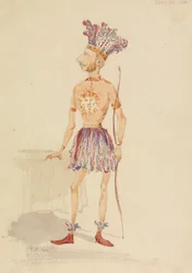 Inglese in costume Inca