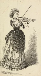 Donna che suona il Violino