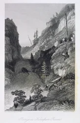 Portage nel fiume Hoarfrost, 19 agosto 1833, da 