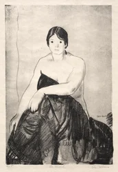 La modella, prima pietra