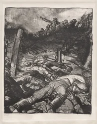 Serie della guerra: La carica, dettaglio sinistro