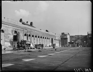 Mercato coperto, Worcester Street, Bull Ring, Birmingham, 1941