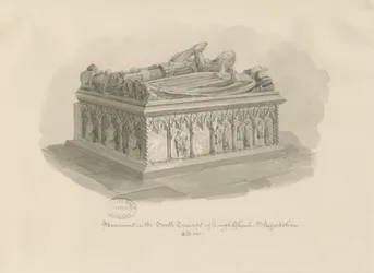 Chiesa di Leigh - Monumento di Sir John Aston
