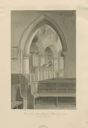 Lichfield - Interno della Chiesa di San Michele