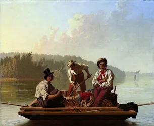 Barcaioli sul Missouri