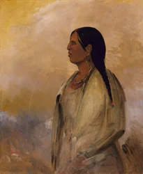 Una donna Choctaw
