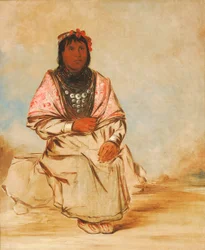 Una donna Seminole, 1838