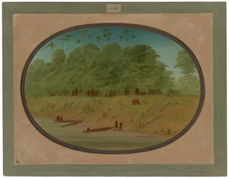 Un piccolo villaggio - Indiani Payaguas