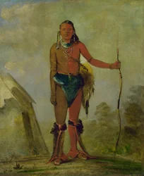 Aih-no-wa, Il Fuoco, un Uomo Medicina della Volpe, 1835