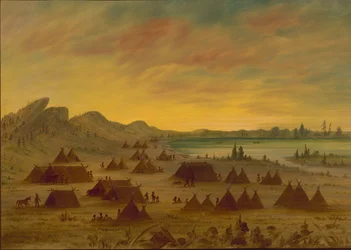 Un villaggio Apache, 1855-1869