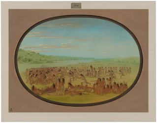Gioco della palla delle donne - Sioux