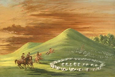 Butte de Mort, terreno di sepoltura Sioux, Alto Missouri
