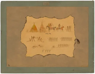 Facsimile di una veste Cheyenne
