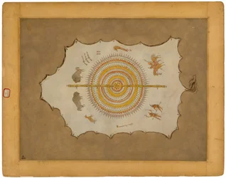 Facsimile di una veste Mandan