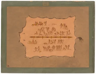 Facsimile di un Mantello Sioux