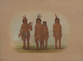 Quattro indiani Macouchi