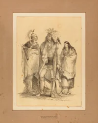 Gruppo di indiani algonchini e irochesi - n. 1