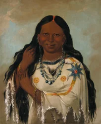 Kay-a-gís-gis, una giovane donna