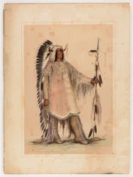 Mah-to-toh-pa, il capo Mandan