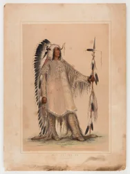 Mah-to-toh-pa, il capo Mandan