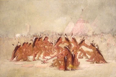 Danza della pipa, Assiniboine, 1835-1837