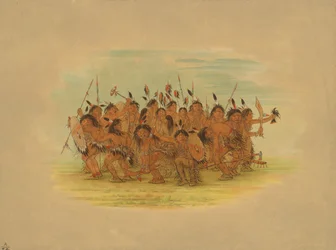 Danza dello Scalpo - Sioux, 1861