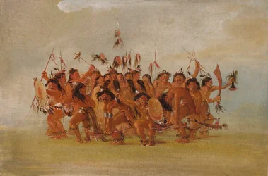Danza dello scalpo, alla foce del fiume Teton
