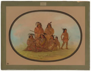 Indiani Seminolee, prigionieri a Fort Moultrie