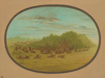 Finta battaglia dei Comanche, 1861-1869