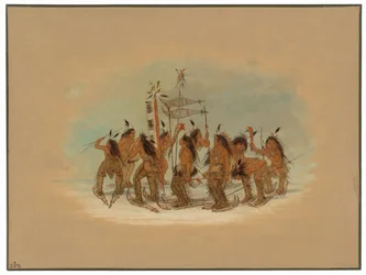 Danza con racchette da neve - Ojibbeway