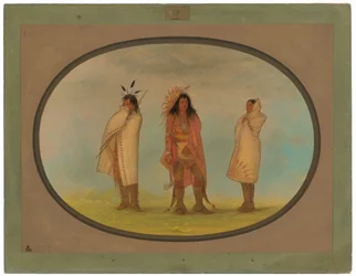 Tre indiani irochesi