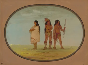 Tre indiani Navajo, 1861-1869