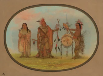 Due Capi Saukie e una Donna, 1861-1869