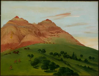 Vista nel Grand Detour, 1900 miglia sopra St. Louis